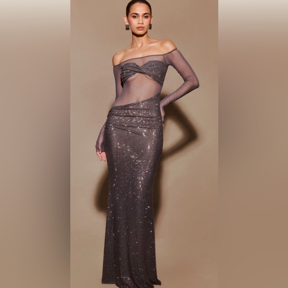 Meshki rhinestone perfect Dress